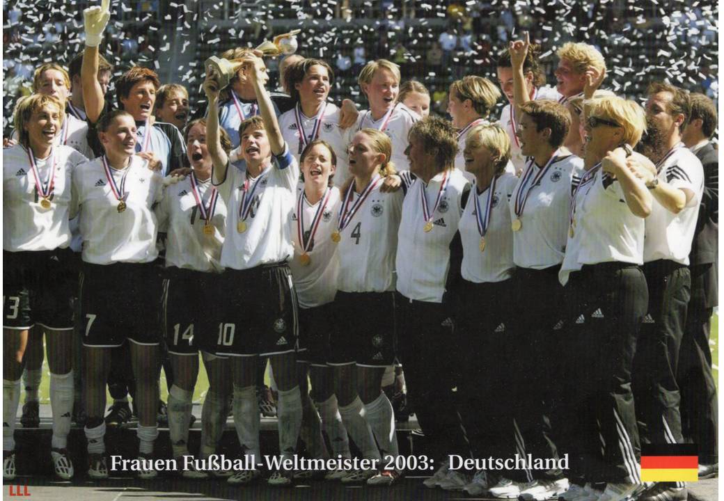 🖤❤️💛DEUTSCHLAND🖤❤️💛FRAUEN - WELTMEISTER 2003